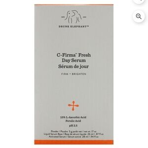 Drunk Elephant C-Firma Fresh Day Serum , 2 Pc 1.11oz/0.87oz